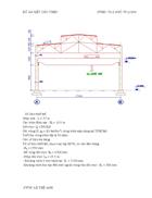 Đồ án thép Thiết kế kế cấu thép theo số liệu đã cho