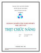 Thịt chức năng