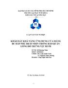 Bảo quản lòng đỏ trứng vịt muối bằng màng BC hấp phụ nisin có nguồn gốc từ Lactococcus lactis 74 trang DH BK TPHCM