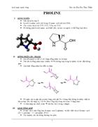 Tổng quan về các acid amin mạch vòng