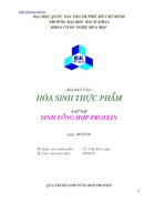 Quá trình sinh tổng hợp protein