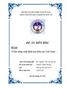 Tiềm năng xuất khẩu hạt điều của Việt Nam.