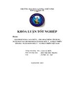 Giải pháp nâng cao chất lượng hoạt động tín dụng ngắn hạn tại Chi nhánh ngân hàng đt và pt Yên Bái - Ngân hàng đầu tư và phát triển Việt Nam