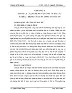 Thực trạng sử dụng vốn của pvif trong giai đoạn 2007 – 2009