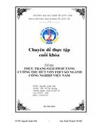 Thực trạng, giải pháp tăng cường thu hút Đầu tư trực tiếp nước ngoài vào ngành công nghiệp Việt Nam – Định hướng đến năm 2020