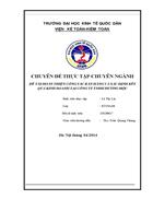 Hoàn thiện công tác kế toán bán hàng và xác định kết quả bán hàng tại Công ty TNHH Hương Mộc