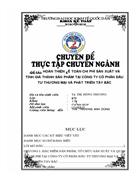 Hoàn thiện kế toán chi phí sản xuất và tính giá thành sản phẩm tại Công ty Cổ phần Đầu tư Thương mại và Phát triển Tây Bắc