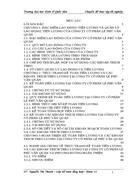 Hoàn thiện kế toán tiền lương và các khoản trích theo lương tại Công ty Cổ phần Lê Phú Văn Quán