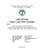 Nâng cao chất lượng tín dụng tại ngân hàng thương mại cổ phần đầu tư và phát triển Việt Nam - Chi nhánh Cầu Giấy