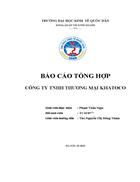 Công ty TNHH Thương mại Khatoco