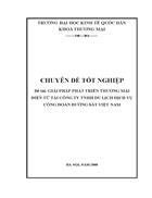 Giải pháp phát triển thương mại điện tử tại Công ty TNHH Du lịch dịch vụ Công đoàn đường sắt Việt Nam